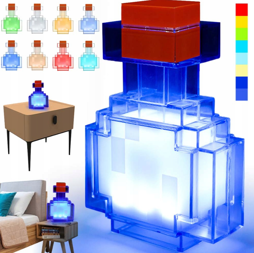 Lampa ze światłem LED | PotionStore
